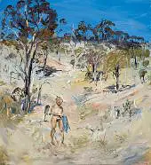 Hillside and Figure By Arthur Merric Boyd