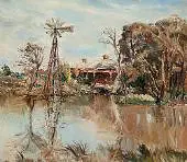 Horsham Billabong 1958 By Arthur Merric Boyd