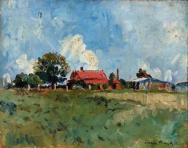 Landscape 1936 By Arthur Merric Boyd