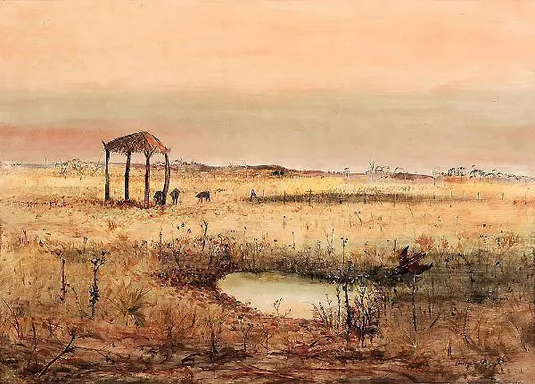 Landscape 1956 By Arthur Merric Boyd