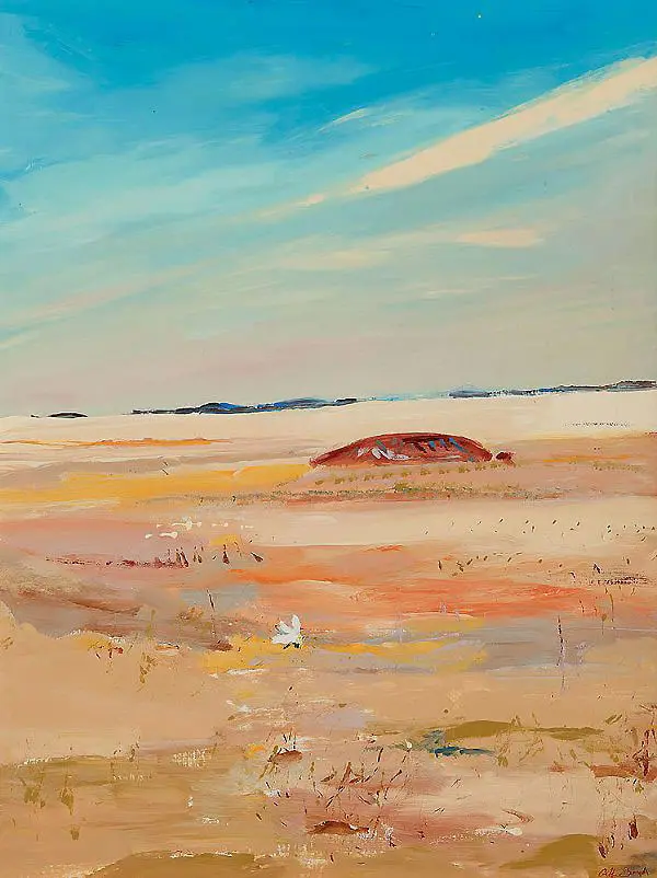 Landscape with White Bird 1990 By Arthur Merric Boyd