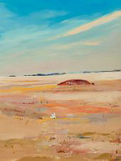 Landscape with White Bird 1990 By Arthur Merric Boyd