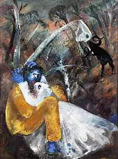 Lovers by a Creek 1960 By Arthur Merric Boyd