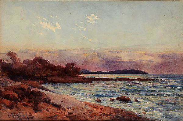 Morning Light Along the Coast 1901 | Oil Painting Reproduction