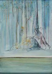 Moses Striking the Rock c1976 By Arthur Merric Boyd