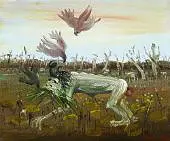 Nebuchadnezzar Eating Grass By Arthur Merric Boyd