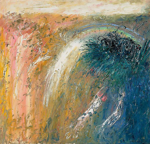 Nebuchadnezzar Rainbow and Waterfall | Oil Painting Reproduction