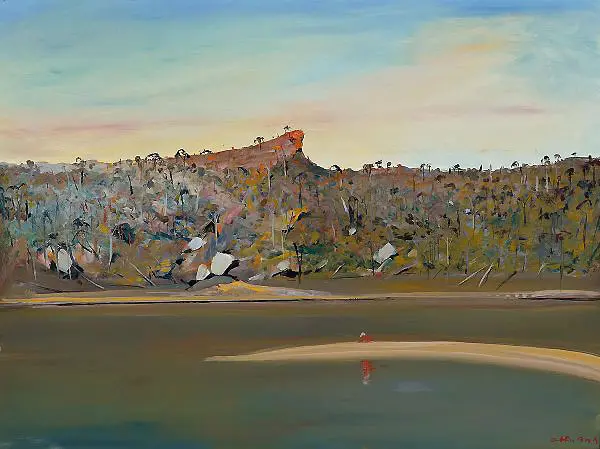 Pulpit Rock Sandbar and Figure Shoalhaven River By Arthur Merric Boyd