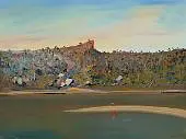 Pulpit Rock Sandbar and Figure Shoalhaven River By Arthur Merric Boyd