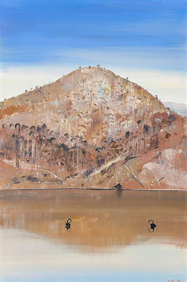 Reflected Hill Shoalhaven 1976 | Oil Painting Reproduction