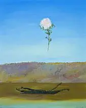 River in Flood with Carcass and Rose By Arthur Merric Boyd