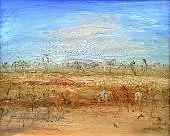 Sheep Grazing Wimmera By Arthur Merric Boyd