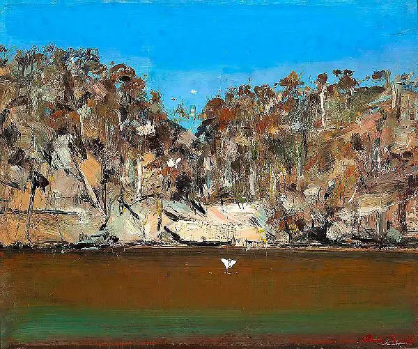 Shoalhaven c1970 By Arthur Merric Boyd