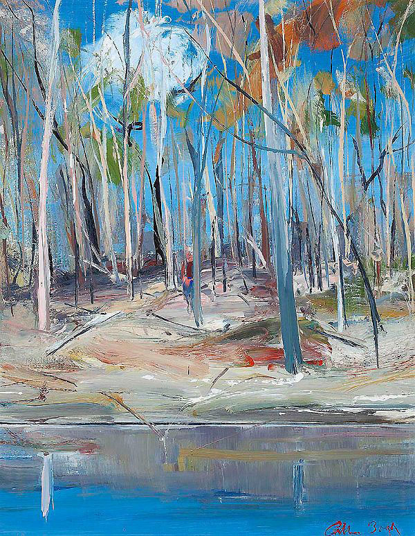 Shoalhaven Figure in the Forest | Oil Painting Reproduction