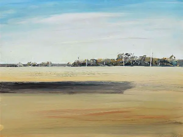 Shoalhaven Landscape 1979 By Arthur Merric Boyd