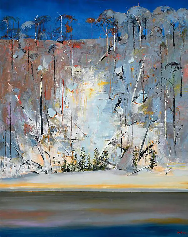 Shoalhaven Landscape 1991 By Arthur Merric Boyd