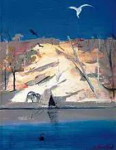 Shoalhaven Landscape VI 1994 By Arthur Merric Boyd