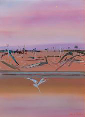 Shoalhaven Painting No.13 1989 By Arthur Merric Boyd