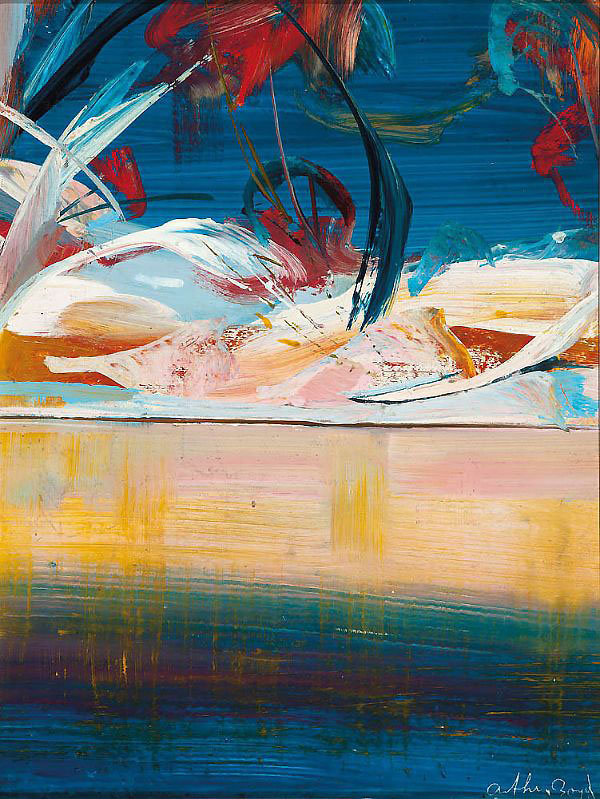 Shoalhaven Quartet Panel III c1981 | Oil Painting Reproduction