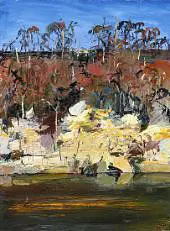 Shoalhaven Riverbank c1990 By Arthur Merric Boyd