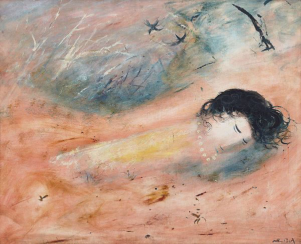 Sleeping Bride c1967 by Arthur Merric Boyd | Oil Painting Reproduction