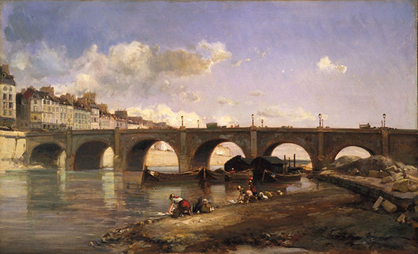 Le Pont de la Tournelle Paris 1859 | Oil Painting Reproduction