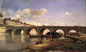 Le Pont de la Tournelle Paris 1859 By Johan Barthold Jongkind