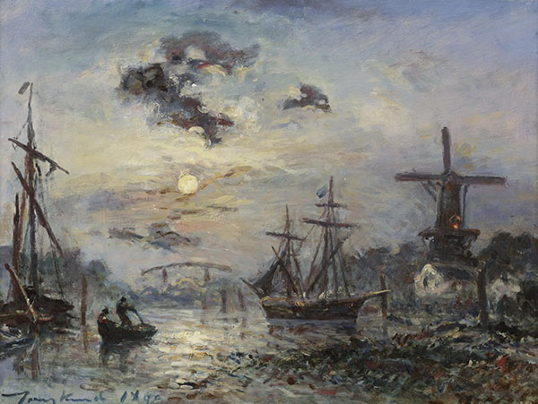 Le Port de Rotterdam | Oil Painting Reproduction
