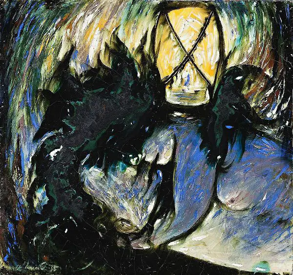 Spirits c1963 From the Romeo and Juliet Series By Arthur Merric Boyd