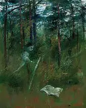 Suffolk Landscape Figure and Book By Arthur Merric Boyd