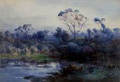 Tasmanian Landscape By Arthur Merric Boyd