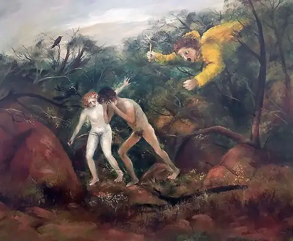The Expulsion 1947 By Arthur Merric Boyd