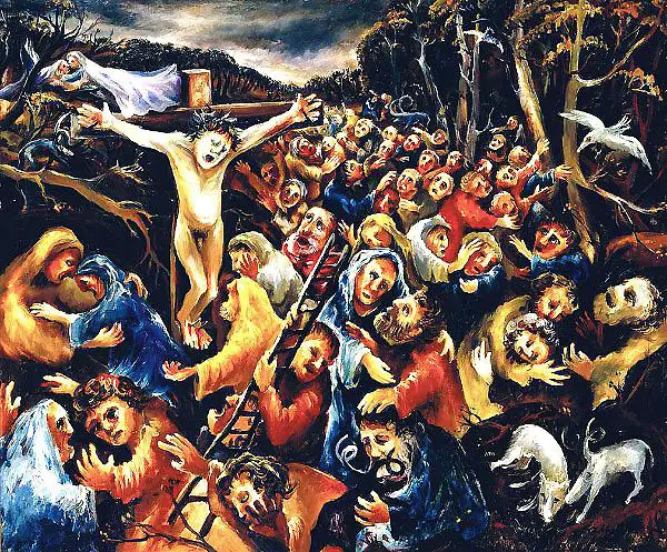 The Mourners 1945 By Arthur Merric Boyd