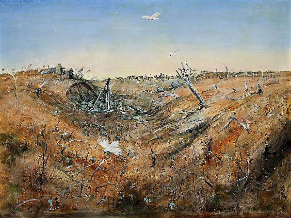 The Old Mine c1951 by Arthur Merric Boyd | Oil Painting Reproduction