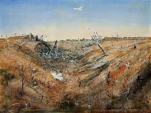The Old Mine c1951 By Arthur Merric Boyd