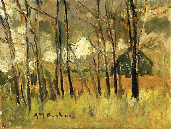 Trees 1940 by Arthur Merric Boyd | Oil Painting Reproduction