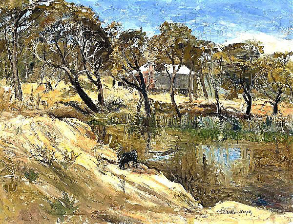 Waterhole at Phillip Island c1937 | Oil Painting Reproduction