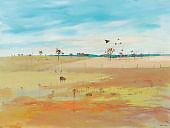 Wimmera Landscape c1980 By Arthur Merric Boyd