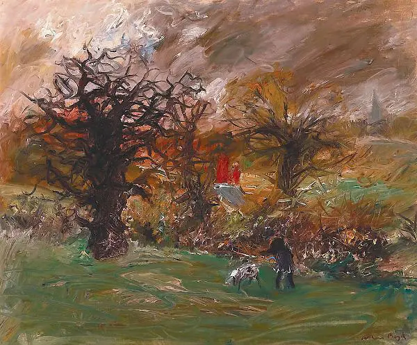 Winter Stroll c1964 By Arthur Merric Boyd