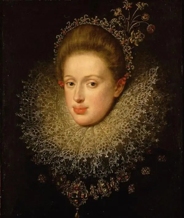 Archduchess Anna Daughter of Archduke Ferdinand II By Hans von Aachen