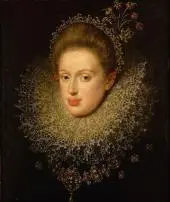 Archduchess Anna Daughter of Archduke Ferdinand II By Hans von Aachen