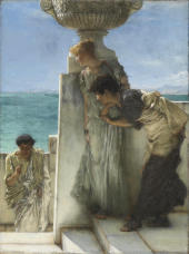 A Foregone Conclusion 1885 By Lawrence Alma Tadema