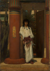 An Egyptian in a Doorway 1865 By Lawrence Alma Tadema