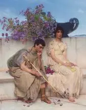 An Eloquent Silence 1890 By Lawrence Alma Tadema