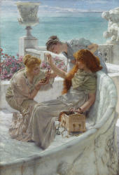 Fortune's Favourite 1895 By Lawrence Alma Tadema