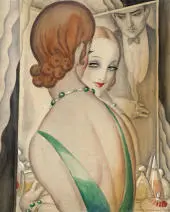 At the Mirror By Gerda Wegener