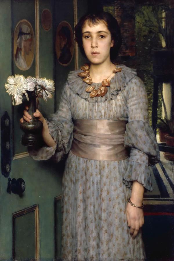 Miss Anna Alma Tadema 1883 | Oil Painting Reproduction