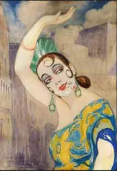 Portrait of Carina Ari By Gerda Wegener