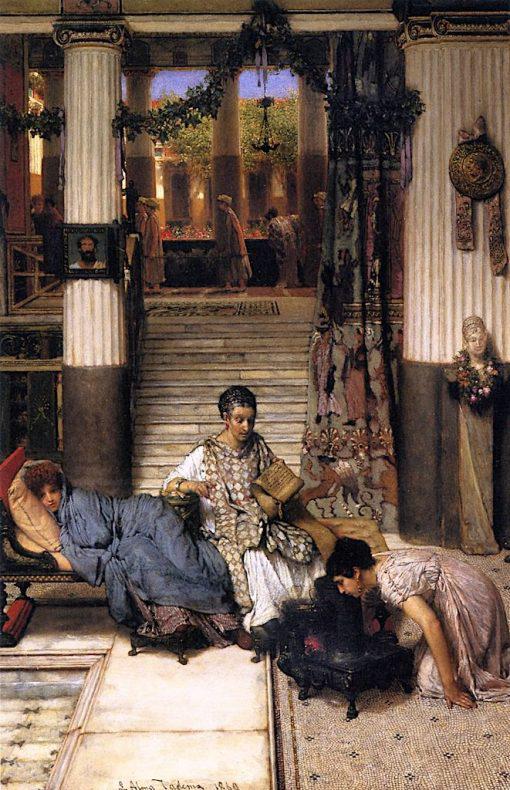 The Convalescent by Lawrence Alma Tadema | Oil Painting Reproduction