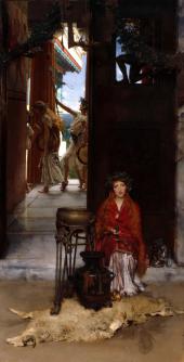 The Way to the Temple 1882 By Lawrence Alma Tadema